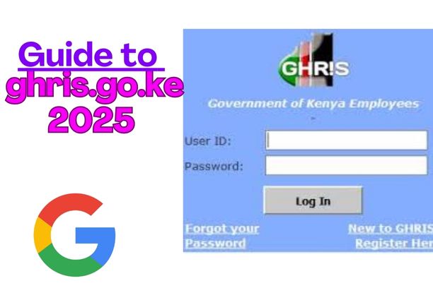 Guide to www.ghris.go.ke